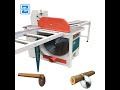 Small High Speed Round Wood Log Cutting Saw Machine