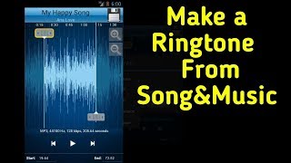 Make a Ringtone from your favourite song / music || Hindi screenshot 5