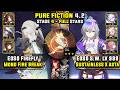 E0 Firefly Carry &amp; E0 Silver Wolf LV 999 Carry W/ Asta (3 Stars) Pure Fiction 4 Honkai Star Rail 4.2