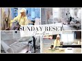 SUNDAY RESET | CLEANING MOTIVATION