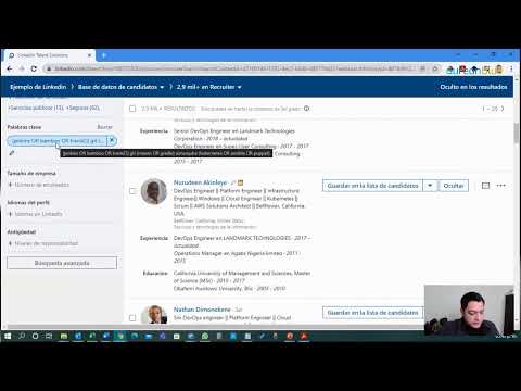 Búsquedas booleanas en Linkedin y google