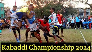 Kabaddi Championship Bhadreswar Ground || Chandannagar vs Malda || Qarter Final Match