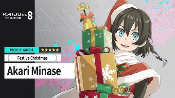KAIJU NO. 8 THE GAME - Pickup Character Trailer: Akari Minase [Festive Christmas]