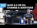 Audi S5 Oil Change & Additives DIY - B8/8.5 4.2 V8 - (A6 Quattro, A8 Quattro, VW Touareg)