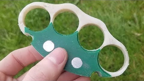 How to Make; "Brass Knuckles" out of Milk-Jugs