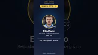 YELLOW CARD 61' | Switzerland 0-0 Bosnia-Herzegovina #WorldCup2026 #Shorts