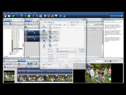 Introduction to the trakAxPC Video Editing Software Screen