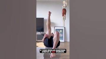 Hamstring Stretch with Self Fascia Release Technique