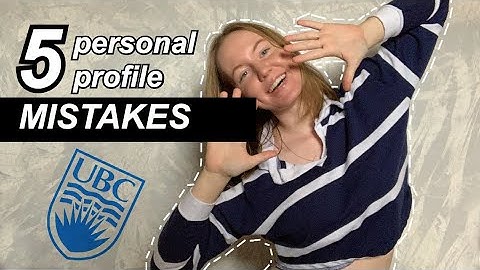 5 PERSONAL PROFILE MISTAKES// and how to fix them!!