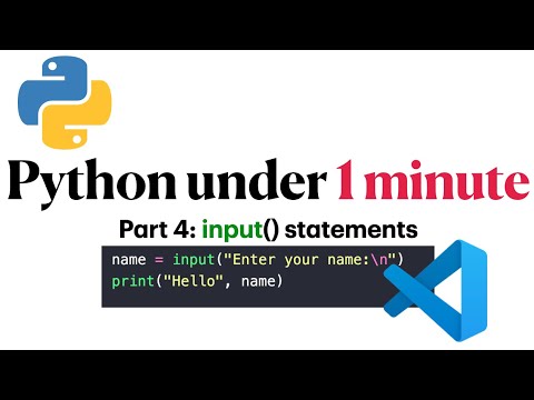 Python inputs under 1 minute