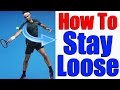Tennis Forehand Technique - How To Stay Loose Like Roger Federer