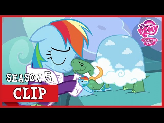 Rainbow Says Goodbye To Tank (Tanks for the Memories) | MLP: FiM [HD] class=