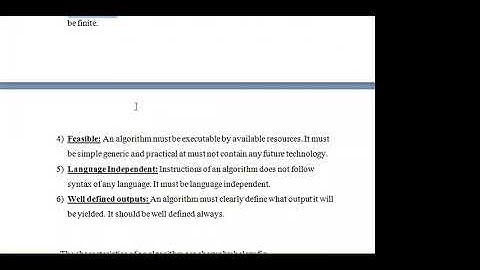 Algorithm Characteristics |Algorithm Definition | Algorithm Analysis | Algorithm and Data Structures