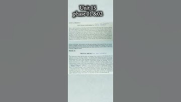 Summary Unit 15&16|Focus on Comprehension|vedio part-II #2ndsemester #pu