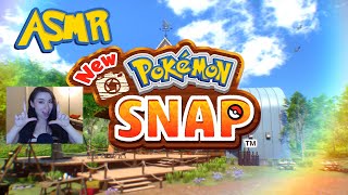 ASMR | Let's play New Pokémon Snap! 📸 Close up soft spoken/whispered screenshot 4