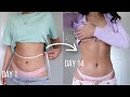 ABS IN 2 WEEKS!? i tried Chloe Tings ab workout challenge