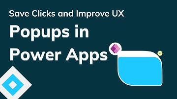 Creating a Popup in Power Apps