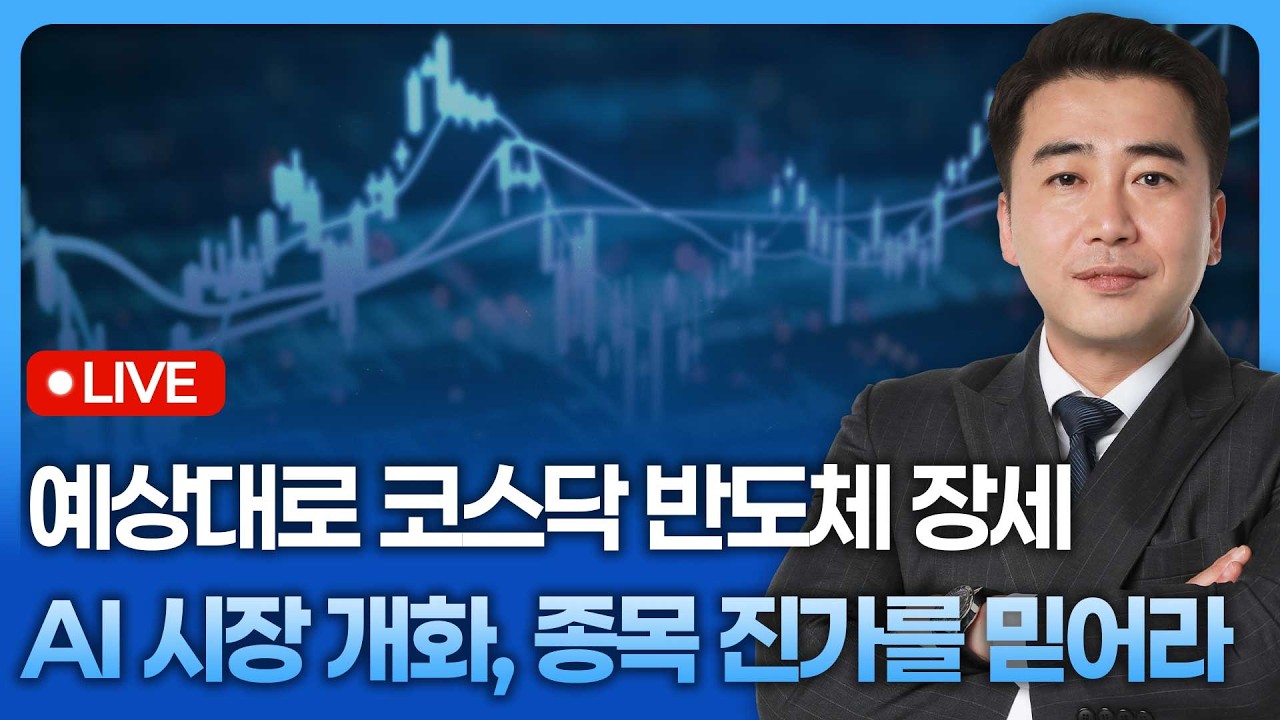 예상대로 코스닥 반도체 장세, AI시장 개화와 종목의 진가를 믿어라 | 종목쇼 '이경락의 히트존' 260306