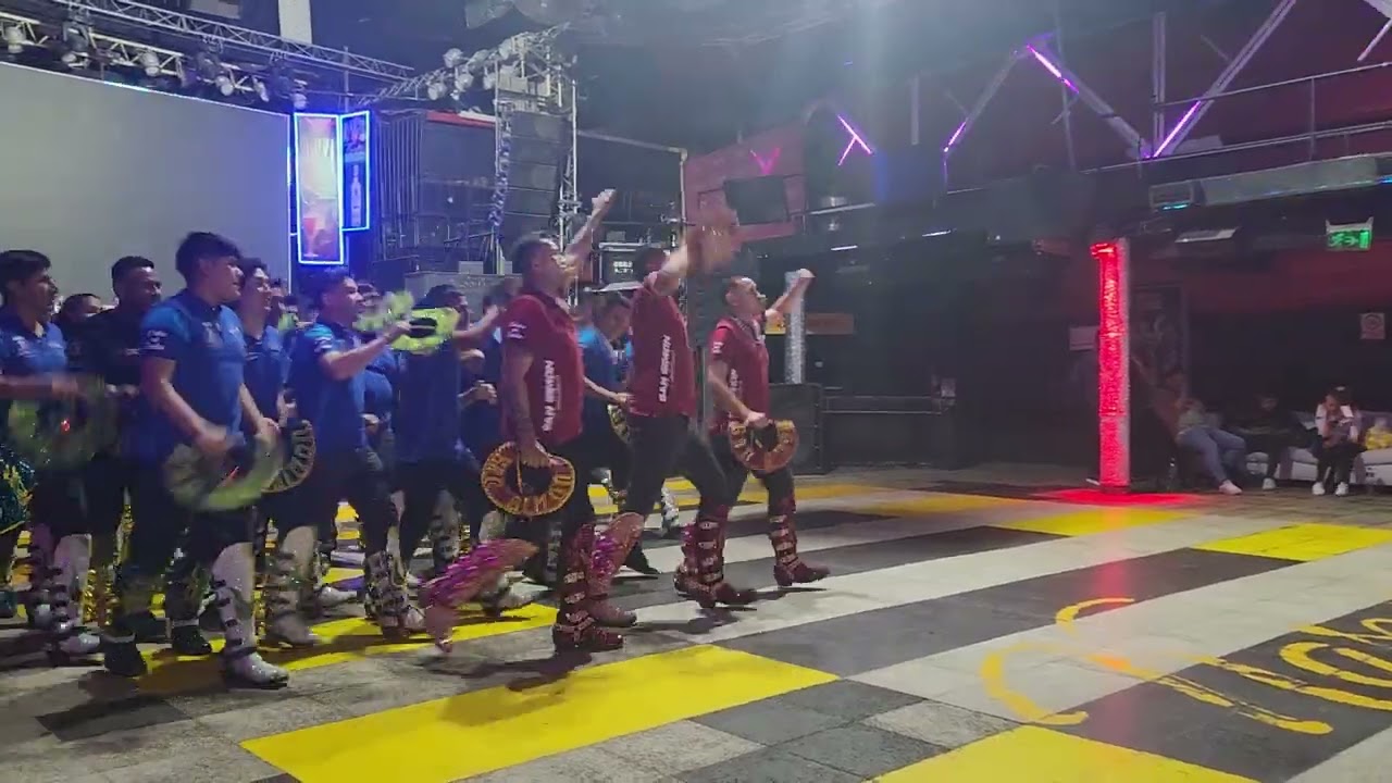 Ensayo con  banda Caporales San Simon Cochabamba Buenos Aires 