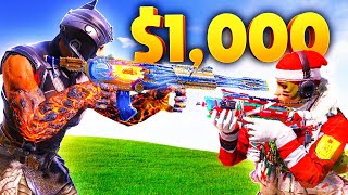 I MADE MY SUBSCRIBERS 1V1 FOR $1,000 IN COD MOBILE... (MOST INTENSE 1V1 EVER)