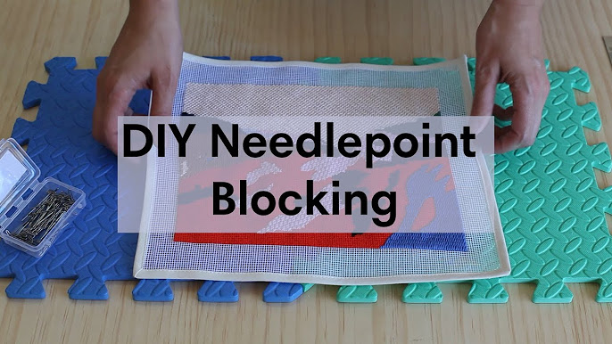 How to Finish Needlepoint in Studio Decor Ornament Frame – Nuts