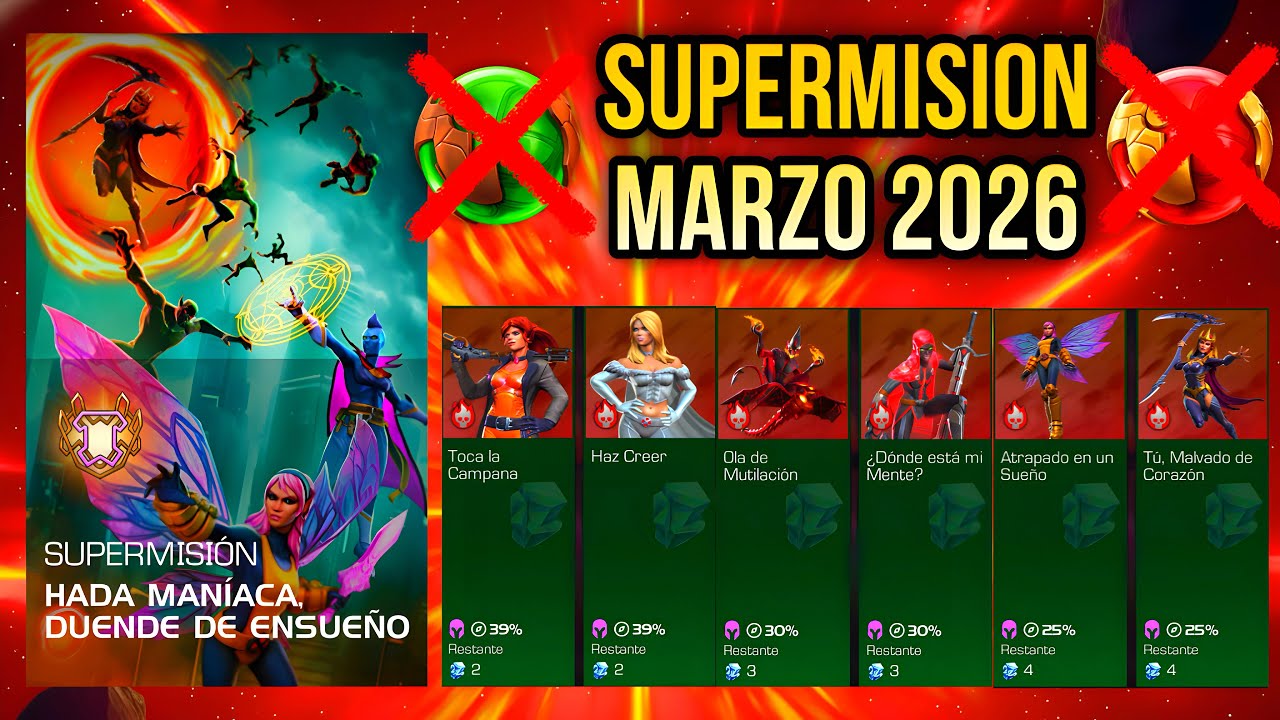 Cómo realizar FÁCILMENTE la SUPERMISION MENSUAL ADAPTATIVA NIVEL PRIMIGENIO + JEFES | Marvel MCOC