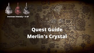 OSRS Lvl3 Skiller -  Merlin's Crystal [0 Combat XP & Ironman Friendly]