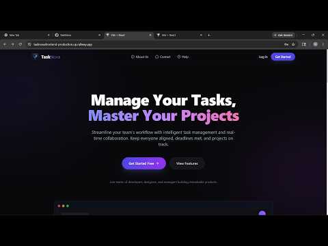 TaskNova : The task manager app for professionals
