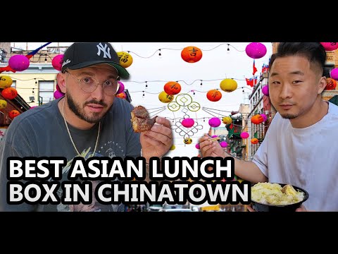 CHINATOWN NEW YORK CITY CHEAP EATS LUNCH SPOT!