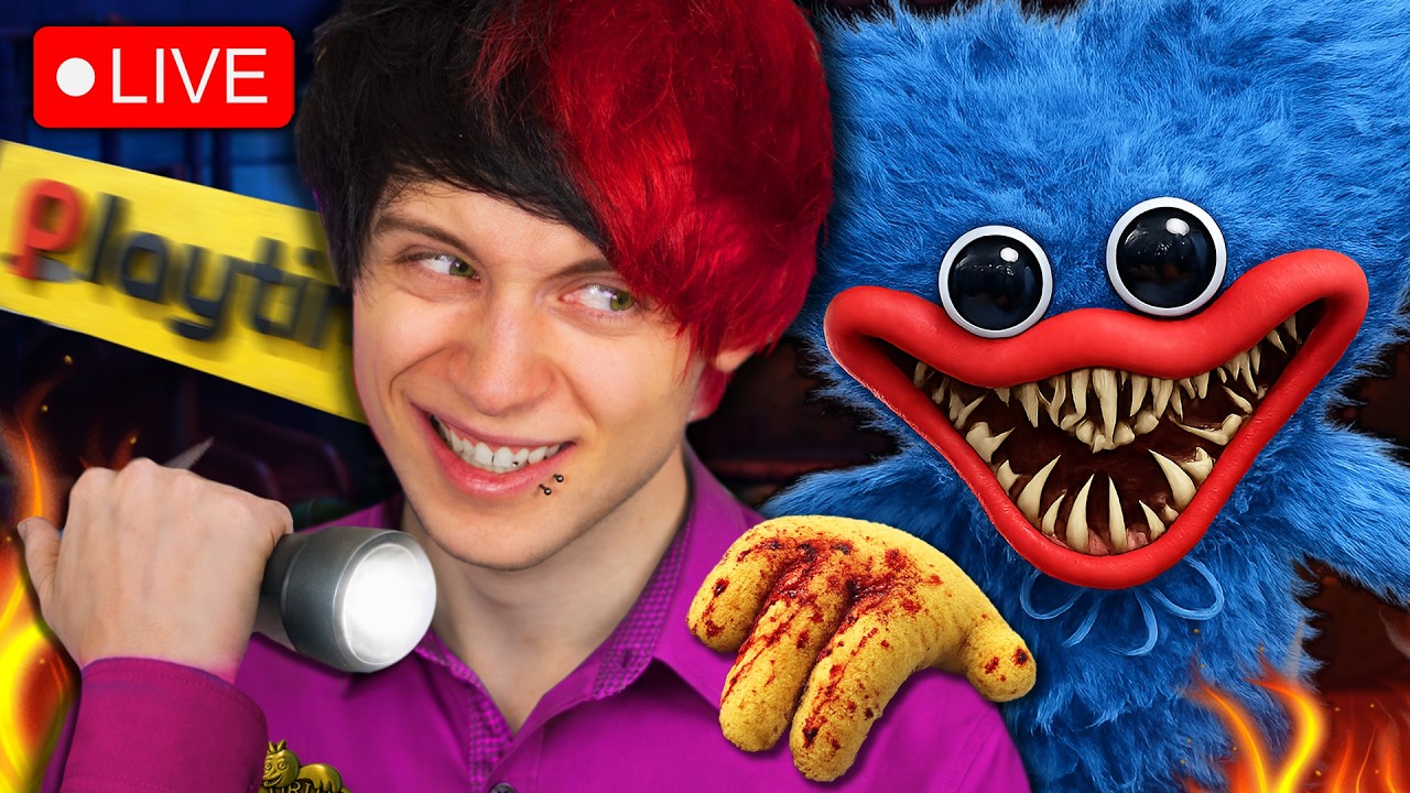 🔴 Оцелявам 12 ЧАСА във ФАБРИКА за ИГРАЧКИ!🔴 ( Poppy Playtime 5)