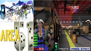 [AVU] Area 51 Arcade rail shooter FULL Game Complete playthrough Longplay ATARI GAMES 1995