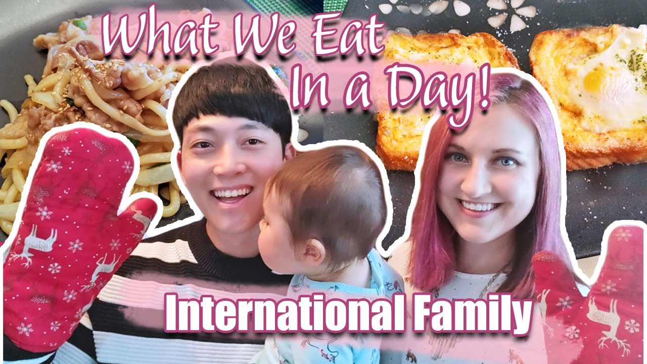 Blending Cultures with Fun Recipes! What We Eat in a Day-International Family 국제커플 브이로그[자막 CC]