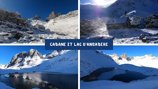 Cabane et lac d'Ansabère