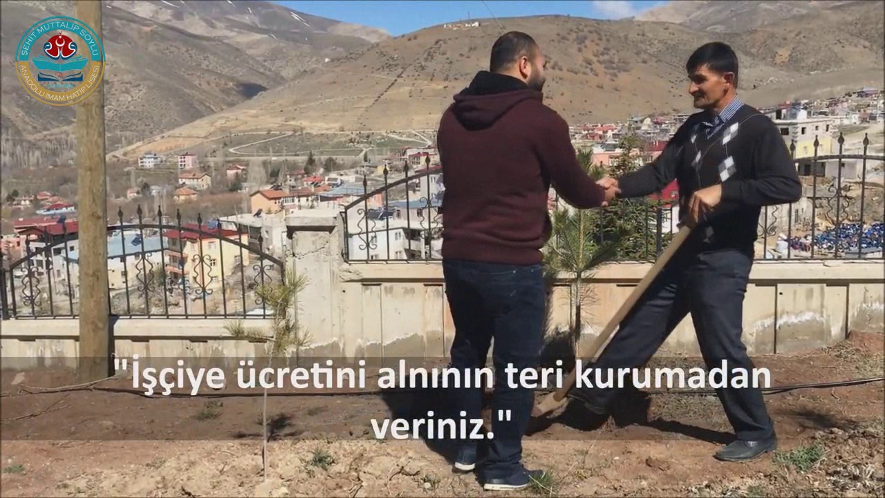 Hadis-i Şerif Canlandırması - Çamardı Şehit Muttalip Soylu Anadolu İmam Hatip Lisesi