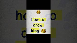 How To Draw A King; Tutorial 🤝✝️ #christian #bible #jesuschrist #jesusedit #youtubeshorts #shorts