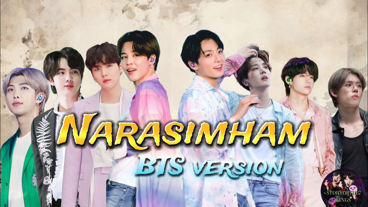 Narasimham🔥⚡ #btsversion #narasimham #jungkook #bts #jimin #tae #yoongi #namjin #jhope #ffstory 🩷