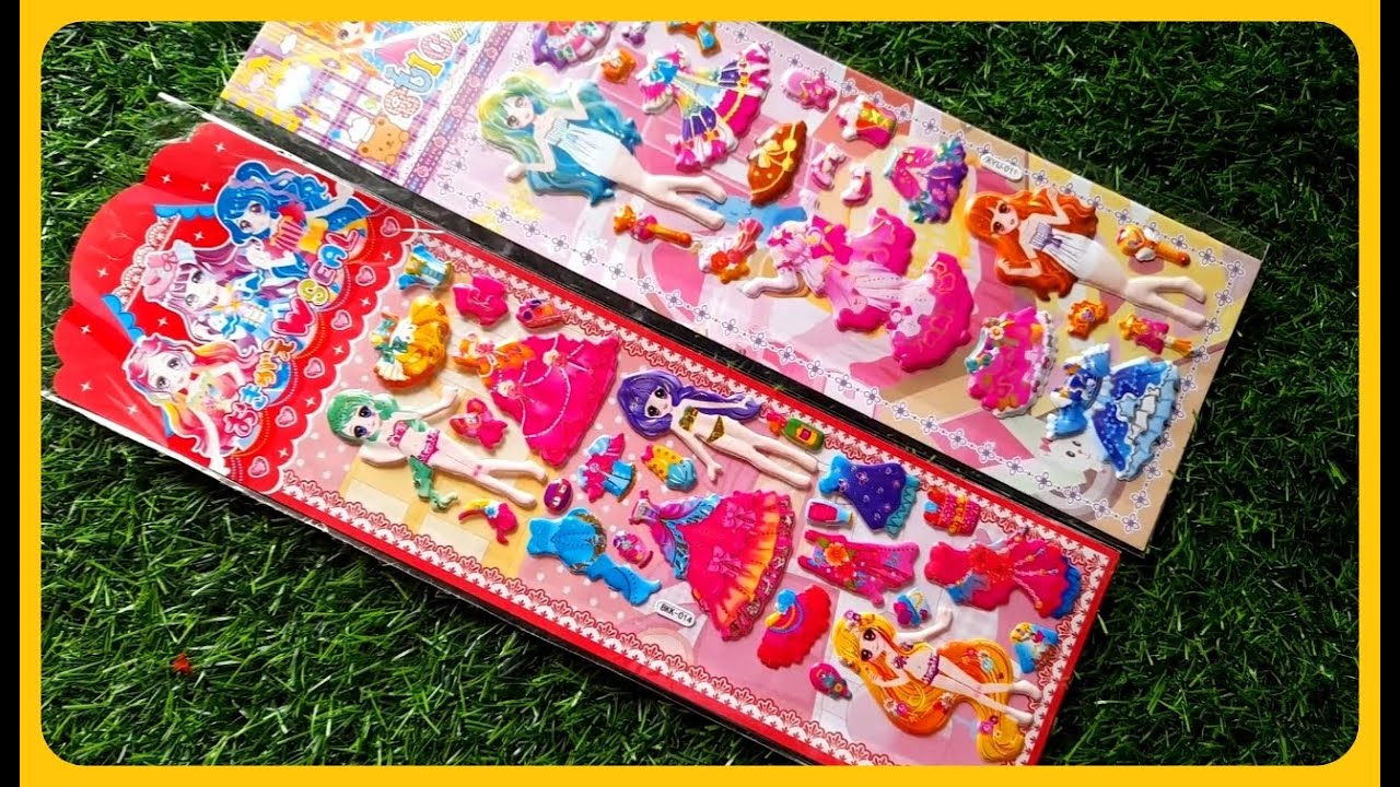 Phim Sticker / Công chúa tóc mây bay trong gió, Tạo căn nhà trên cây để ...