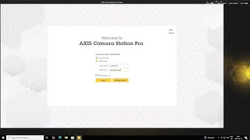 AXIS Camera Station Pro and Windows Local user management