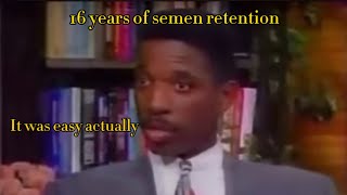 NBA player A.C. Green 16 years of semen retention