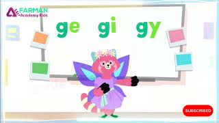 Soft G | Second grade reading | English Phonics For Kids | Farman Academy Kids screenshot 2
