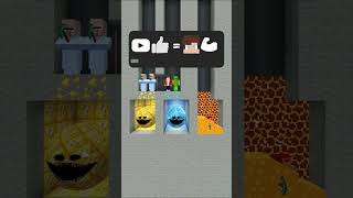 😱HELP THE MAIZEN FAMILY AND VILLAGERS😱 #minecraftshorts #herobrine #brainrot