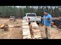Stabilizing My Wood Stacks &amp; Splitting Maple #firewood #wood #woodhound