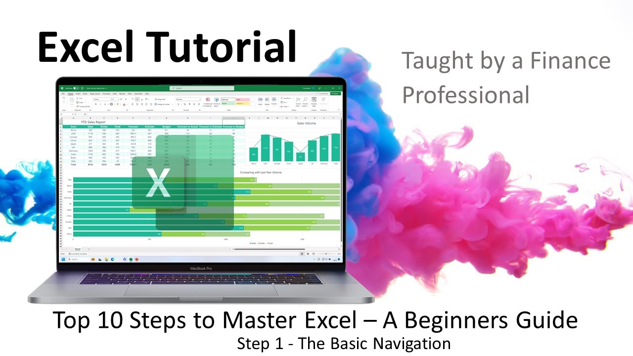 Top 10 Steps to Master Excel Tutorial - Step 1: Basic Navigation and Formulas