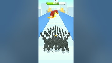 Tiny Run-3D VS Fart Runner Challenge  Gameplay Walkthrough Android-iOS#shorts #smartexperimentworld