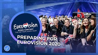 Preparing for Eurovision 2020 with Czech Republic and Norway 🇨🇿🇳🇴