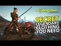 Secret Legendary Clothing You Need in Cyberpunk 2077 Ps5