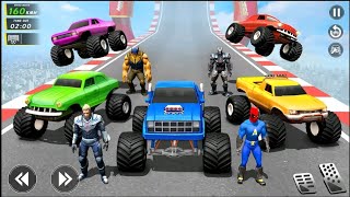 Impossible vertical log loop mega stunts ramp simulator - extreme off-road - android / ios gameplay