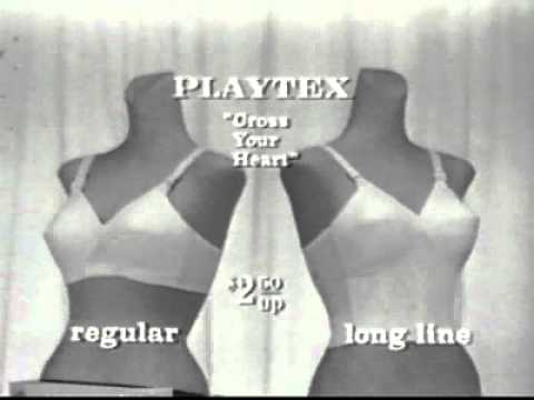 Vintage Commercial - Playtex Cross Your Heart Bra