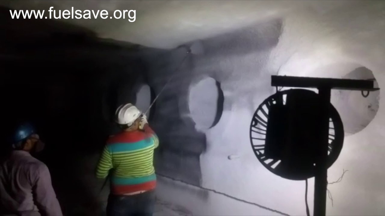 FuelSave High Emissivity Energy Saving Coating -  Pelletiser (travelling grate)