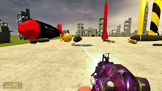☢️Testing Every Dangerous Nuclear Bomb in the Desert | Garry's Mod (GMod)